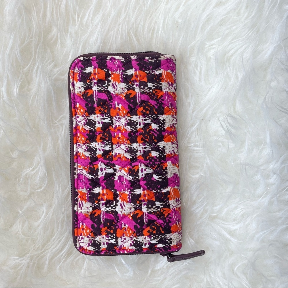 NWT VERA BRADLEY GEORGIA HOUNDSTOOTH WALLET